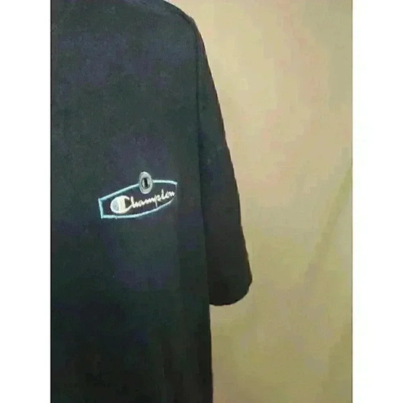 Champion Classic Jersey Script T-Shirt for Men's, Size L - White/Navy... - Picture 2 of 4